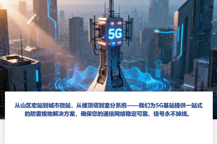 5G基站防雷接地解决方案-佰利嘉电气