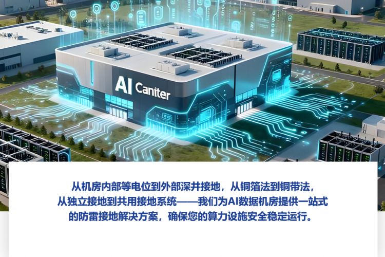 AI数据机房防雷接地解决方案